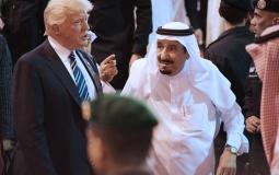 الرئيس الأمريكي دونالد ترامب والعاهل السعودي الملك سلمان بن عبد العزيز