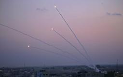 اطلاق صواريخ على اسرائيل -ارشيف-