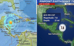هندوراس تتعرض لزلزال عنيف