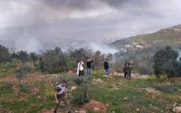 خلال قمع الاحتلال المعتصمين في جبل العرمة