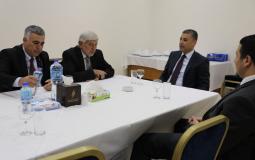 الوفد المصري يجتمع مع وزير الزراعة ووزير الحكم المحلي بغزة