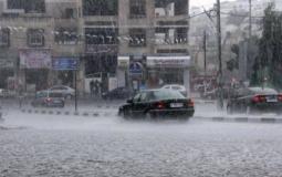 موعد تساقط الأمطار على فلسطين