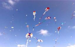 آلاف المستوطنين يطلقون طائرات ورقية قرب حدود غزة -توضيحية-