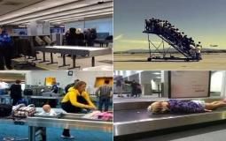 أغرب الصور التي التقطت في المطارات حول العالم