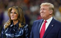  الرئيس الأمريكي دونالد ترامب وزوجته ميلانيا
