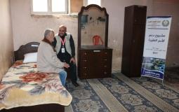 أثاث لغرف المرضى الفقراء في قطاع غزة