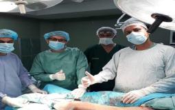 طاقم طبي ينجح في المحافظة على ساق رجل ستيني من البتر