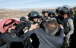 الاحتلال الاسرائيلي يهاجم المواطنين في الضفة - توضيحية