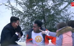 الفنان محمد أسامة المعروف بـ"أوس أوس" في رامز تحت الصفر