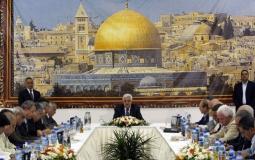 القيادة الفلسطينية برئاسة الرئيس محمود عباس