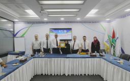الكلية الجامعية توقع اتفاقية تعاون مع جمعية الخليج التعليمية بغزة