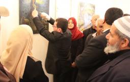 "الثقافة" تفتتح معرضاً للفن التشكيلي بالتعاون مع بلدية غزة
