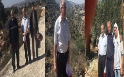 تيسير خالد  يشارك الأهالي في قريوت قطاف الزيتون في المناطق الممنوعة دون تنسيق