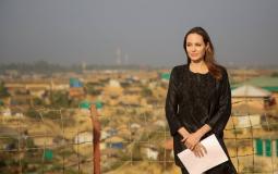 انجلينا جولي في مخيمات لاجئي الروهينغا