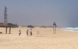  شاطئ زيكيم  المحاذي لغزة - أرشيفية