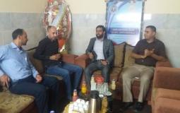 النائب المصري يتفقد جهاز المباحث العامة بمحافظة شمال غزة