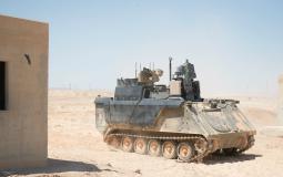 مدرعة تابعة لجيش الاحتلال الإسرائيلي