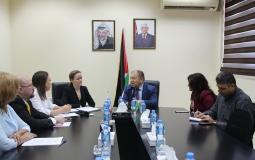 لقاء فلسطيني روسي لبحث التعاون التجاري بين البلدين