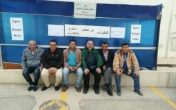 موظفو الأونروا في الأردن المضربون عن الطعام