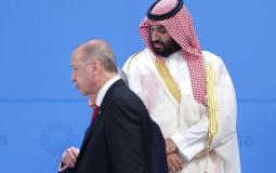 الرئيس التركي رجب طيب أردوغان والأمير السعودي محمد بن سلمان - ارشيفية -