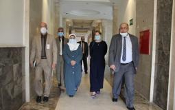 جامعة الإسراء تستقبل مديرة منظمة الصحة العالمية في قطاع غزة