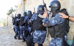 الشرطة الفلسطينية في الضفة الغربية