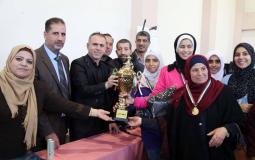 تربية الوسطى تحصد المركز الأول في بطولة تنس الطاولة المركزية