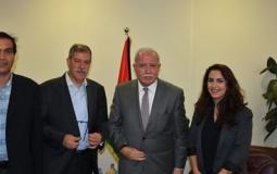 المالكي يستقبل مدير عام معهد إدوارد سعيد سهيل خوري