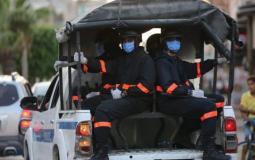 الشرطة بغزة تتابع إلتزام المواطنين بإجراءات الوقاية