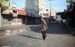 الإضراب الشامل يعَم غزة 