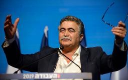 عمير بيرتس -  رئيس حزب العمل الاسرائيلي