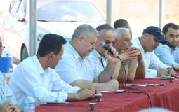 اجتماع هيئة مسيرات العودة