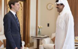 أمير قطر يستقبل كوشنر بقصر البحر 