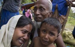 التهجير القسري للروهنغيا المسلمين من ميانمار إلى بنغلاديش - أرشيفية