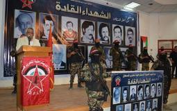 مهرجان تكريمي للشهداء ومسير عسكري في يوم شهيد الجبهة الديمقراطية