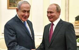 بنيامين نتنياهو وفلاديمير بوتين