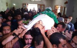 تشييع جثمان أحمد القرا