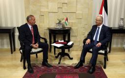 رئيس الوزراء رامي الحمد الله ورئيس بعثة الشرطة الأوروبية لدى فلسطين