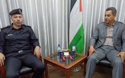 وكيل وزارة الاقتصاد بغزة يستقبل مدير عام الشرطة لبحث التعاون المشترك