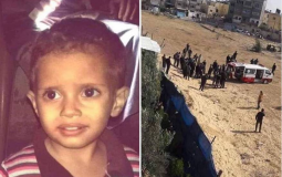 الطفل محمود شقفة في رفح جنوب قطاع غزة