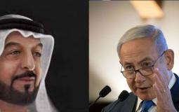 نتنياهو وخليفة بن زايد