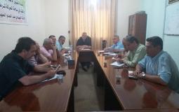 اجتماع الفصائل الفلسطينية في قطاع غزة لمناقشة اجراءات الحصار الاسرائيلي الجديدة