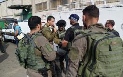قوات جيش الاحتلال الاسرائيلي في مكان عملية بركان -ارشيف-