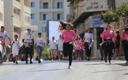 سباق اليوم الوردي النسائي رام الله