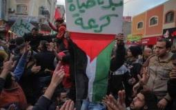 الاحتجاجات الاخيرة في غزة