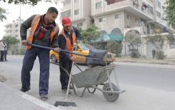 حملة نظافة تطوعية في شارعين القدس وبيروت (8).JPG