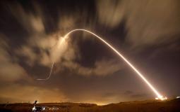 صاروخ من غزة - ارشيفية