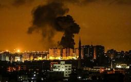 قصف اسرائيلي على قطاع غزة - إرشيفية -
