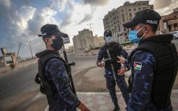 أفراد من جهاز الداخلية في غزة 