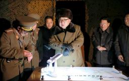 زعيم كوريا الشمالية يشرف شخصيًا على تدريبات اطلاق نار